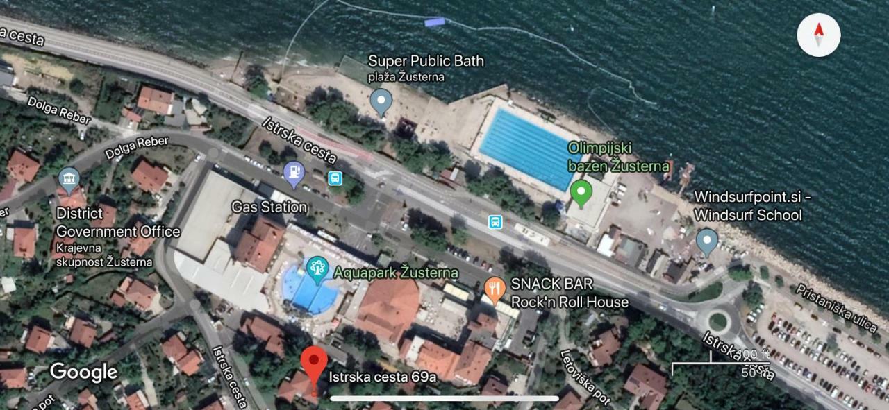 Apartmajsko Naselje Zusterna Apartment Koper Bagian luar foto